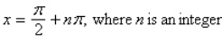 <strong>Solve the following equation. </strong> A) B) C) D) E)
