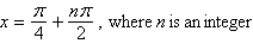 <strong>Solve the following equation. </strong> A) B) C) D) E)