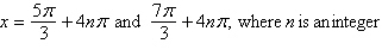 <strong>Solve the multiple-angle equation. </strong> A) B) C) D) E)
