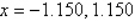 <strong>Use a graphing utility to approximate the solutions (to three decimal places) of the given equation in the interval . </strong> A) B) C) D) E)