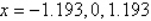 <strong>Use a graphing utility to approximate the solutions (to three decimal places) of the given equation in the interval . </strong> A) B) C) D) E)