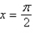 <strong>Use inverse functions where needed to find all solutions (if they exist) of the given equation on the interval . </strong> A) B) C) D) solution does not exist E)