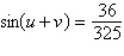 <strong>Find the exact value of given that and . (Both u and v are in Quadrant II.)</strong> A) B) C) D) E)