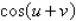 <strong>Find the exact value of given that and . (Both u and v are in Quadrant II.)</strong> A) B) C) D) E)