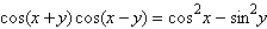 Verify the given identity.
