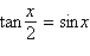 <strong>Find all solutions of the given equation in the interval . </strong> A) B) C) D) E)