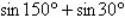 <strong>Use the sum-to-product formulas to find the exact value of the given expression. </strong> A) B) C) D) E) -1