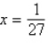 <strong>Evaluate the function at without using a calculator.</strong> A) B) -4 C) -2 D) 27 E) -3