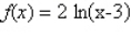 <strong>Identify the x-intercept of the function .</strong> A) B) The function has no x-intercept. C) D) E)