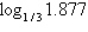 <strong>Evaluate the logarithm using the change of base formula. Round to 3 decimal places.</strong> A) -1.745 B) -0.692 C) 0.630 D) 0.273 E) -0.573