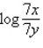 <strong>Condense the expression to the logarithm of a single term.</strong> A) B) C) D) E)