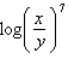 <strong>Condense the expression to the logarithm of a single term.</strong> A) B) C) D) E)