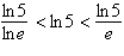 <strong>Put the expressions in the appropriate order: .</strong> A) B) C) The expressions are equivalent. D) E)