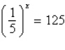 <strong>Solve for x.</strong> A) -5 B) -1 C) -3 D) 1 E) no solution