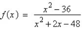<strong>Find the domain of .</strong> A) all real numbers except B) all real numbers C) all real numbers except D) all real numbers except E) all real numbers except