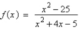 <strong>Determine the domain of the function .</strong> A) Domain: all real numbers B) Domain: all real numbers except C) Domain: all real numbers except D) Domain: all real numbers except E) Domain: all real numbers except