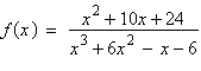 <strong>Determine the domain of .</strong> A) all real numbers except B) all real numbers C) all real numbers except D) all real numbers except E) all real numbers except