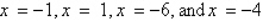 <strong>Determine the domain of .</strong> A) all real numbers except B) all real numbers C) all real numbers except D) all real numbers except E) all real numbers except