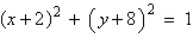<strong>Write the equation of the circle in standard form. </strong> A) B) C) D) E)