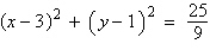 <strong>Write the equation of the circle in standard form. </strong> A) B) C) D) E)