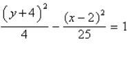 <strong>Find the standard form of the equation of the hyperbola with the given characteristics.</strong> A) B) C) D) E)