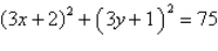 <strong>Identify the conic by writing the equation in standard form. </strong> A) ; ellipse B) ; ellipse C) ; circle D) ; circle E) ; circle