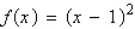 <strong>Find the standard form of the quadratic function shown below: </strong> A) B) C) D) E)
