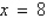 <strong>From the graph of the quadratic function , determine the equation of the axis of symmetry.</strong> A) B) C) D) E)