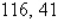 <strong>Find two positive real numbers whose product is a maximum and whose sum of the first number and four times the second is 280.</strong> A) B) C) D) E)
