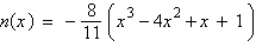 Describe the right-hand and the left-hand behavior of the graph of .