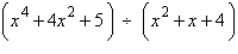 <strong>Use long division to divide. </strong> A) B) C) D) E)