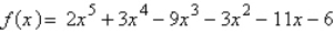 <strong>Find all the rational zeros of the function .</strong> A) B) C) D) E)