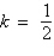 <strong>After determining whether the variation model below is of the form or , find the value of k.</strong> A) B) C) D) E)