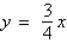 <strong>Assume that y is directly proportional to x. If and , determine a linear model that relates y and x.</strong> A) B) C) D) E)