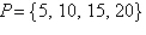 <strong>Which set of ordered pairs represents a function from P to Q? </strong> A) B) C) D) E)