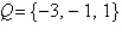 <strong>Which set of ordered pairs represents a function from P to Q? </strong> A) B) C) D) E)