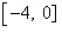 <strong>Graph the function and determine the interval(s) for which f (x) ³ 0. </strong> A) B) C) D) E)