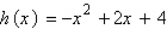<strong>Write the height h of the rectangle as a function of x. </strong> A) B) C) D) E)