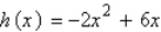 <strong>Write the height h of the rectangle as a function of x. </strong> A) B) C) D) E)