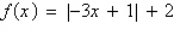 <strong>Use the graph of to write an equation for the function whose graph is shown. </strong> A) B) C) D) E)