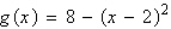<strong>Write an equation for the function that is described by the following characteristics: the shape of , but moved eight units down, two units to the left, and then reflected in the x-axis</strong> A) B) C) D) E)