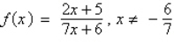 <strong>Find the inverse function of f. </strong> A) B) C) D) E)