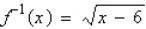 <strong>Determine whether the function has an inverse function. If it does, find the inverse function. </strong> A) B) C) D) No inverse function exists. E)
