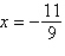 <strong>Solve the equation </strong> A) B) C) D) E)