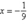 <strong>Solve the equation </strong> A) B) C) D) E)