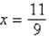 <strong>Solve the equation </strong> A) B) C) D) E)