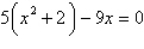 <strong>Write the following quadratic equation in standard form. </strong> A) B) C) D) E)