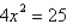 <strong>Solve the equation by extracting square roots.</strong> A) B) C) D) E)