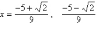 <strong>Solve the equation by extracting square roots.</strong> A) B) C) D) E)