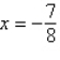 <strong>Solve the following quadratic equation by completing the square. </strong> A) B) C) D) E)